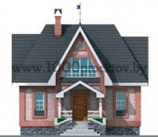 Проект дома из блоков 1019