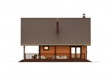 Проект каркасного дома 2-26