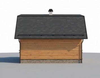 Проект деревянного дома 10-2216