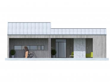 Проект каркасного дома 2-10-1