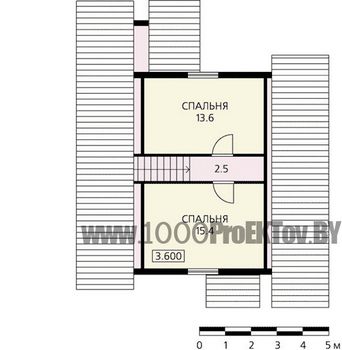 Проект деревянного дома 1065