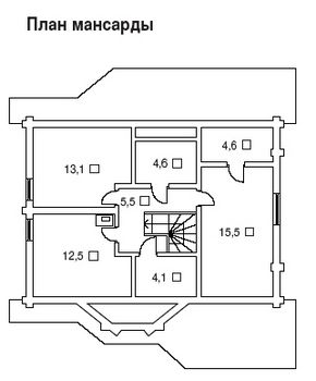 Проект деревянного дома 1551
