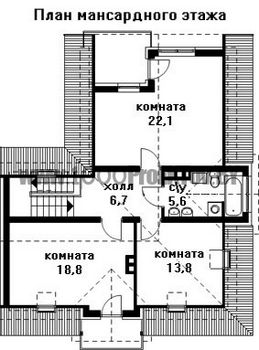 Проект каменного дома 1518