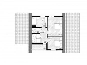 Проект каркасного дома 2-16