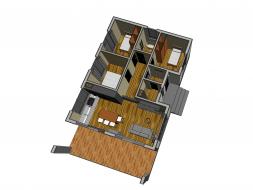 Проект каркасного дома 2-30-4