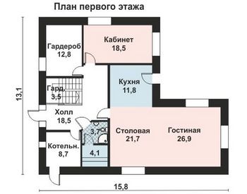 Проект каменного дома 10-2149-2