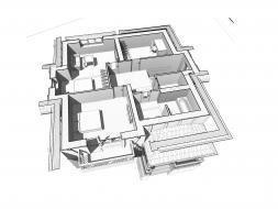 Проект дома из блоков 1-52