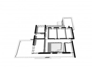 Проект дома из блоков 1-37