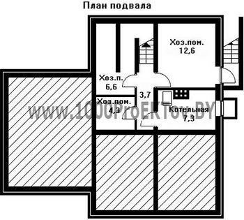 Проект дома из блоков 1297