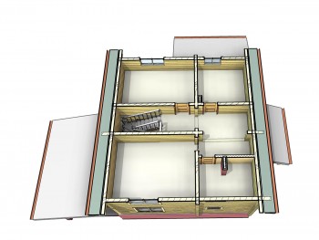Проект деревянного дома 3-7
