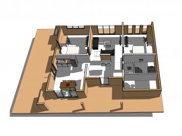 Проект каркасного дома 2-10-6
