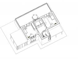 Проект дома из блоков 1-02