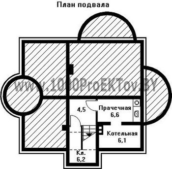 Проект дома из блоков 1477