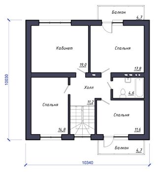 Проект каменного дома 1576