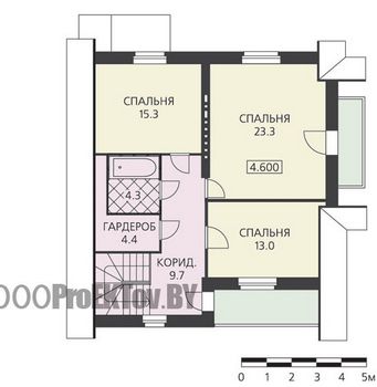 Проект дома из блоков 1119