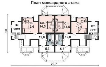Проект каркасного дома 10-2239