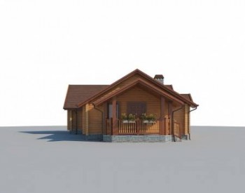Проект деревянного дома 3-30