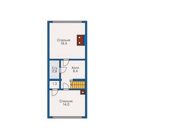 Проект деревянного дома 1041
