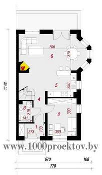 Проект каменного дома 1599