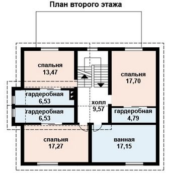 Проект дома из блоков 10-2017