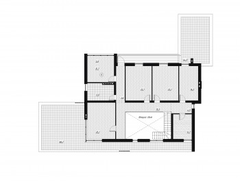 Проект дома из блоков 1-37