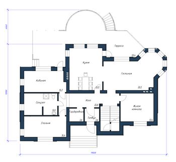 Проект каменного дома 1574