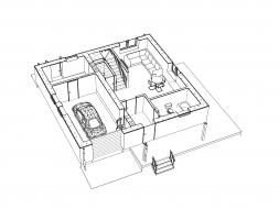 Проект дома из блоков 1-15