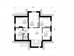 Проект дома из блоков 1-49