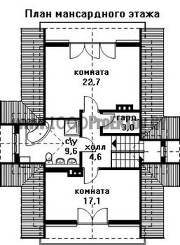 Проект дома из блоков 1533