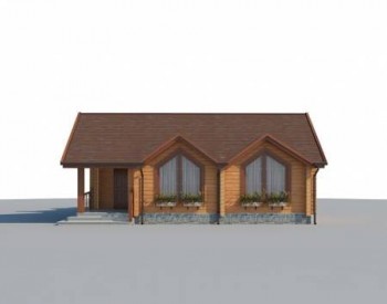 Проект деревянного дома 3-30