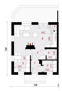 Проект каменного дома 1578