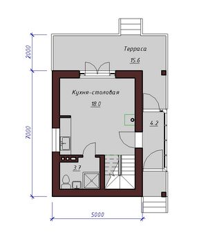 Проект каменного дома 1569