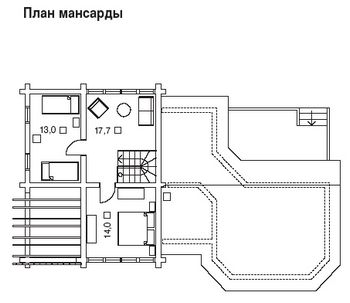 Проект деревянного дома 1556