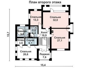 Проект дома из блоков 10-2010