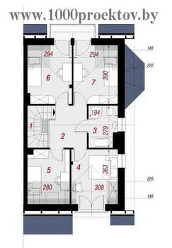 Проект каменного дома 1599