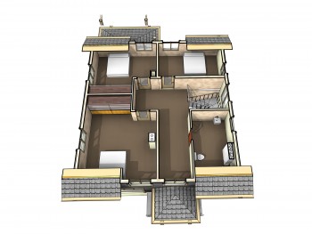 Проект каркасного дома 2-9