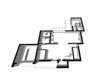 Проект дома из блоков 1-37