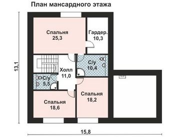 Проект каменного дома 10-2149-2