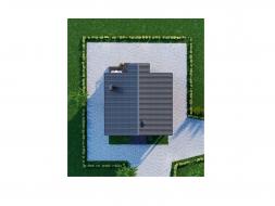 Проект каркасного дома 2-11-1