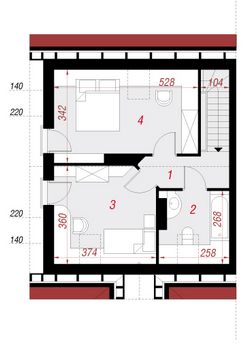Проект каменного дома 1578