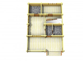 Проект деревянного дома 3-15