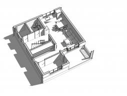 Проект каркасного дома 2-11