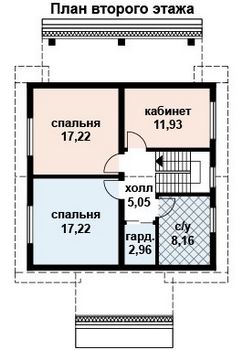 Проект дома из блоков 10-2023