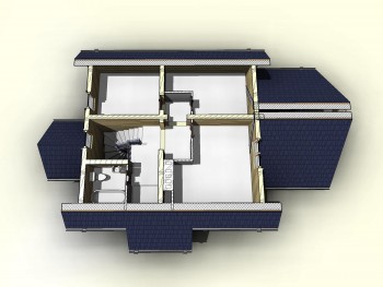 Проект деревянного дома 3-13