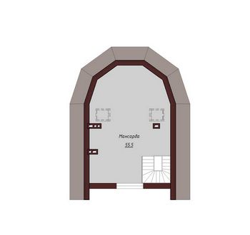 Проект каменного дома 1618