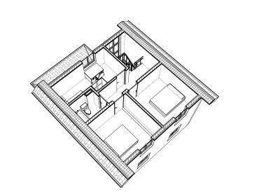 Проект каркасного дома 2-70-1
