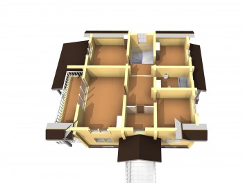 Проект деревянного дома 3-2