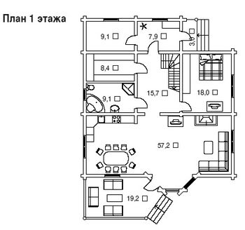 Проект деревянного дома 1561