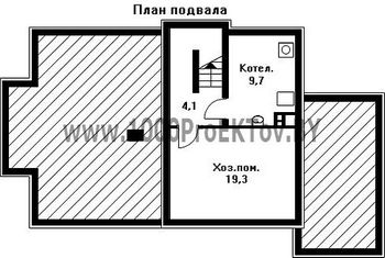 Проект дома из блоков 1183
