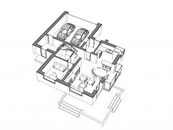 Проект дома из блоков 1-14